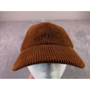 Gap Brown Corduroy Baseball Cap Adjustable Hat One Size NEW